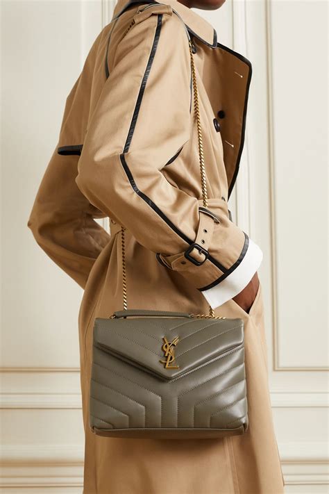 ysl loulou pebbled leather